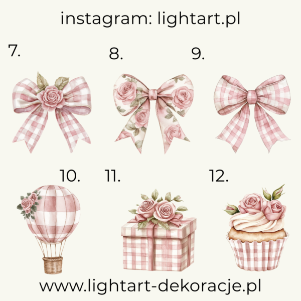 Figurki Dodatki – wzór 16 Figurki Dodatki – wzór 16
