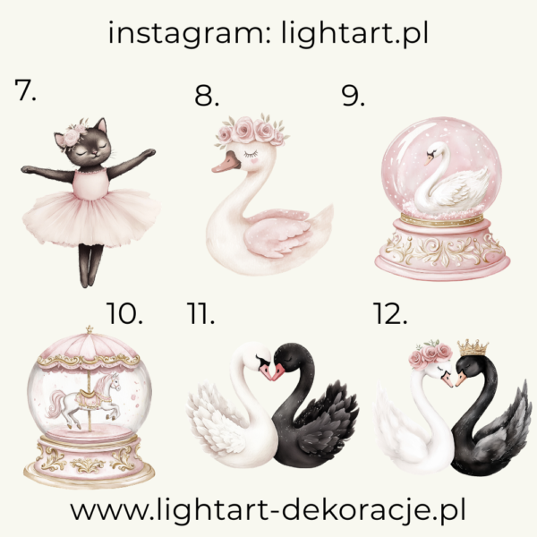 Figurki Baletnica – wzór 3 Figurki Baletnica – wzór 3