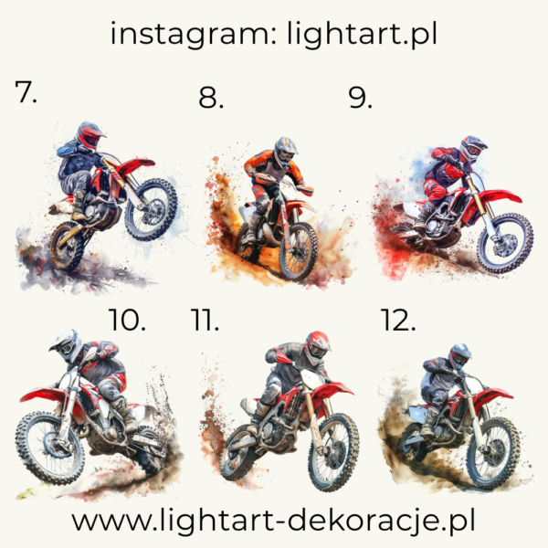 Figurki Motor – wzór 1 Figurki Motor – wzór 1