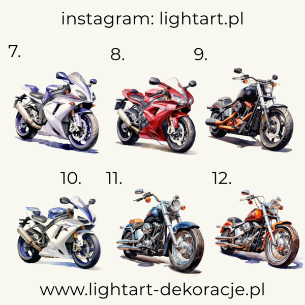 Figurki Motor – wzór 2
