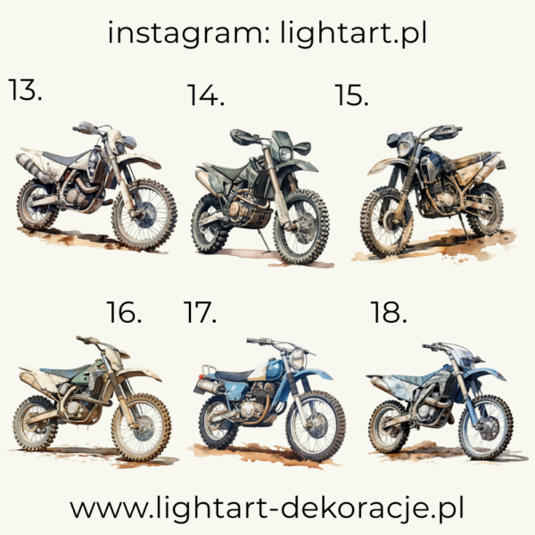 Figurki Motor – wzór 2