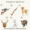 Figurki Motyw Las – wzór 4