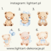 Figurki Misie – wzór 22